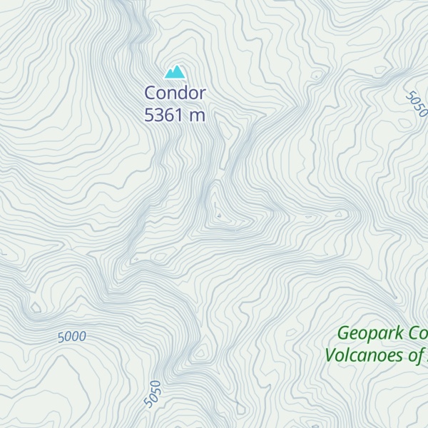 Map of Cerro Juñopunta