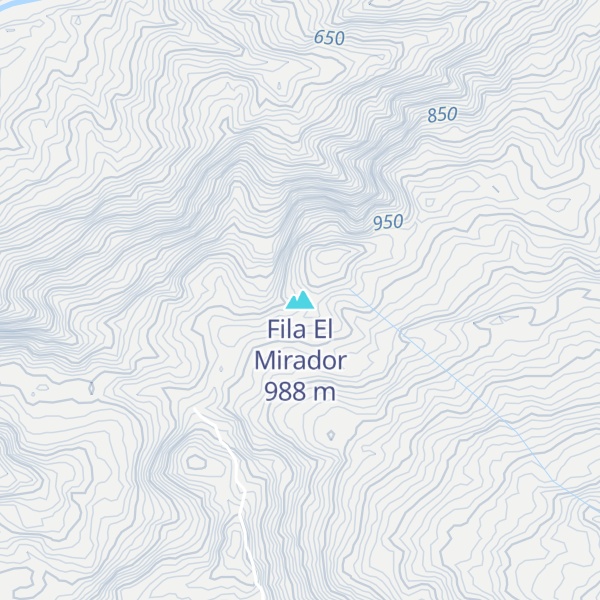 Map of Fila El Mirador