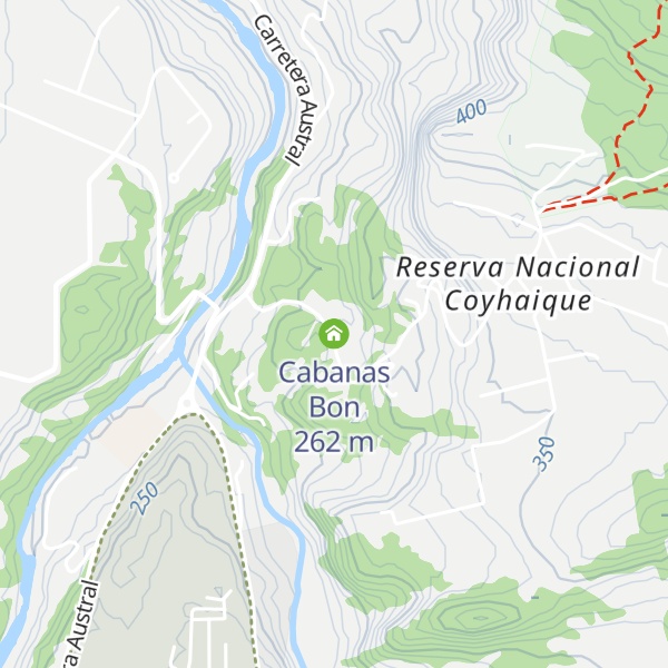 Map of Cabanas Bon
