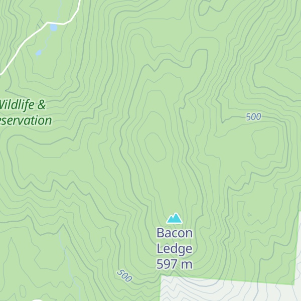 Map of Round Mountain