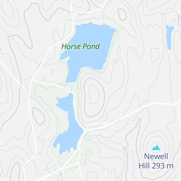 Map of Doanes Hill
