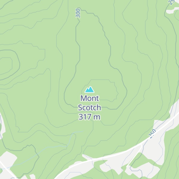 Map of Mont Scotch