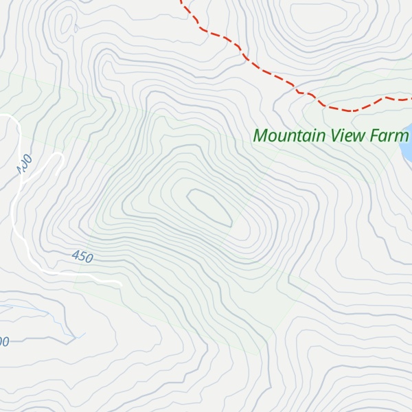 Map of Stonehouse Mountain