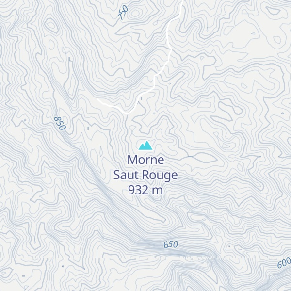 Map of Morne Saut Rouge
