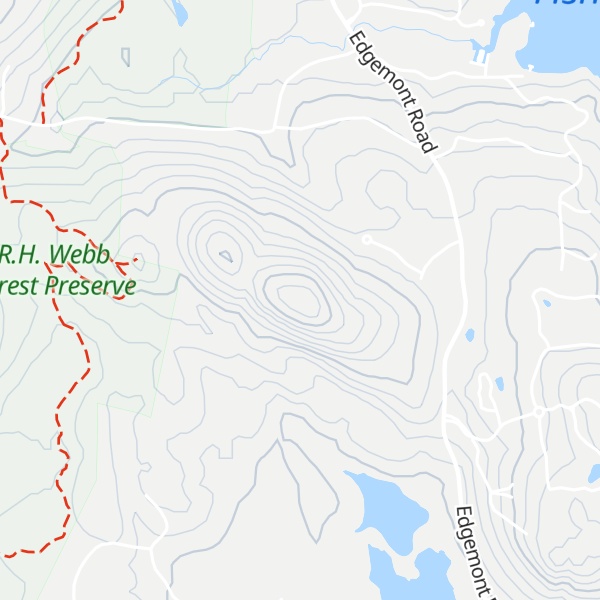 Map of Blueberry Mountain
