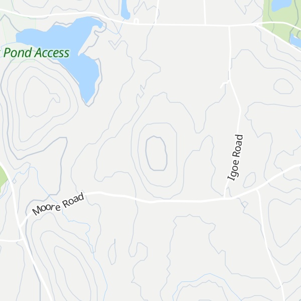 Map of Tufts Hill