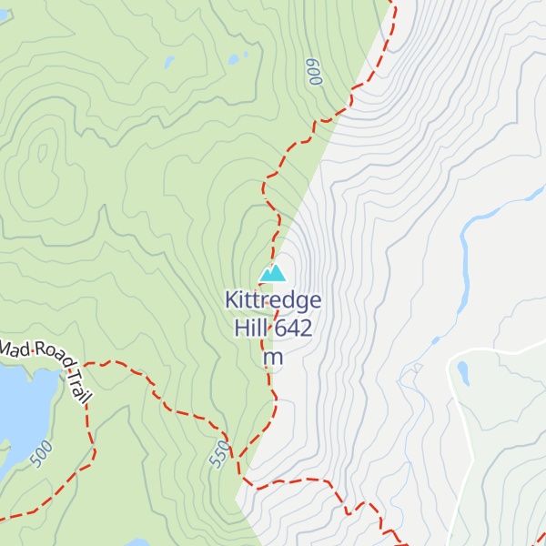 Map of Kittredge Hill