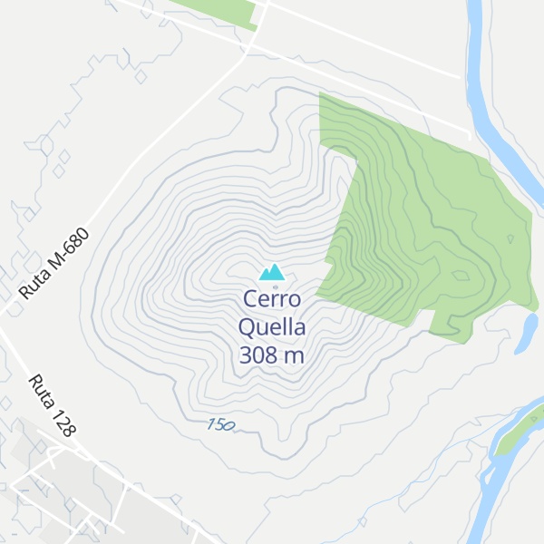 Map of Cerro Quella