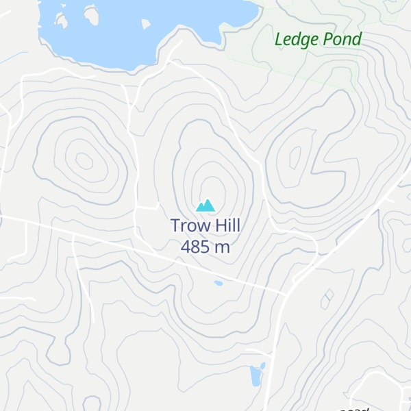 Map of Trow Hill