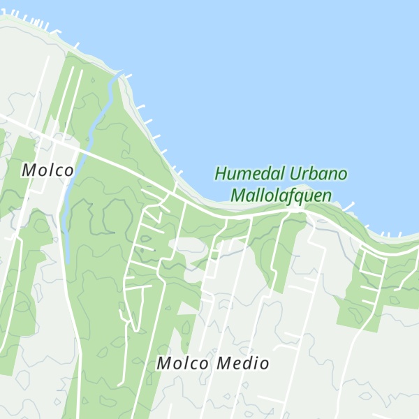Map of Cabañas Calfurray