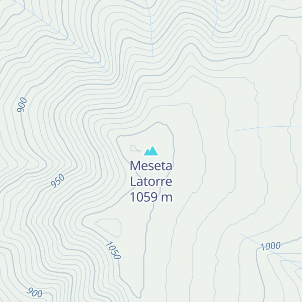 Map of Meseta Latorre