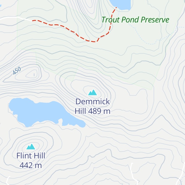 Map of Demmick Hill