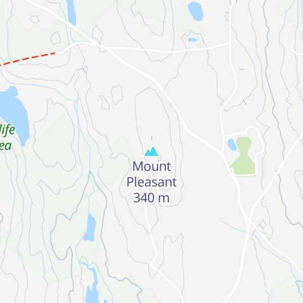 Map of Mount Pleasant
