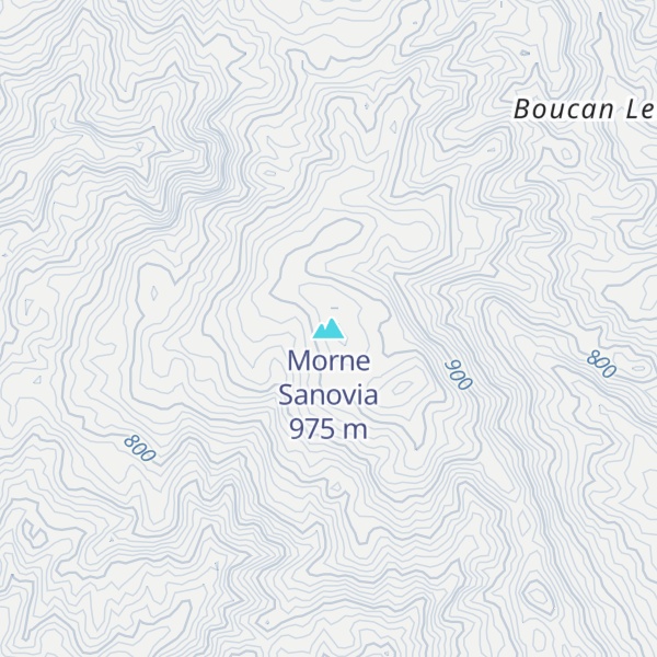 Map of Morne Sanovia