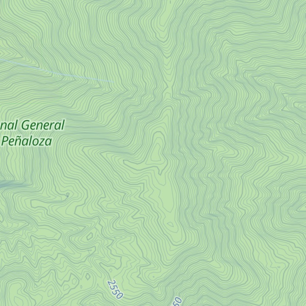 Map of Cerro La Palmita
