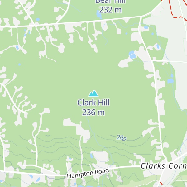 Map of Clark Hill