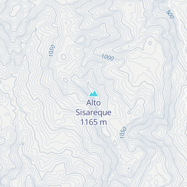 Map of Alto Sisareque