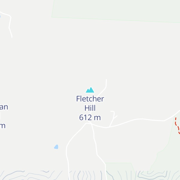 Map of Fletcher Hill