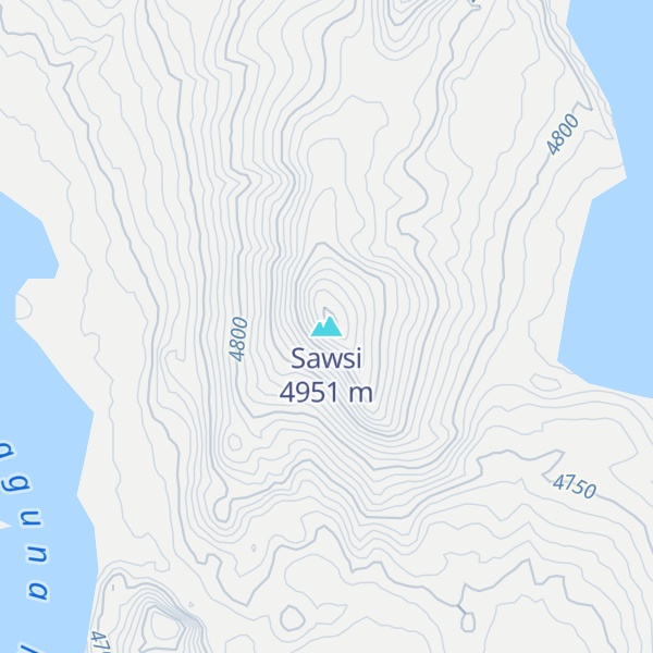 Map of Sawsi