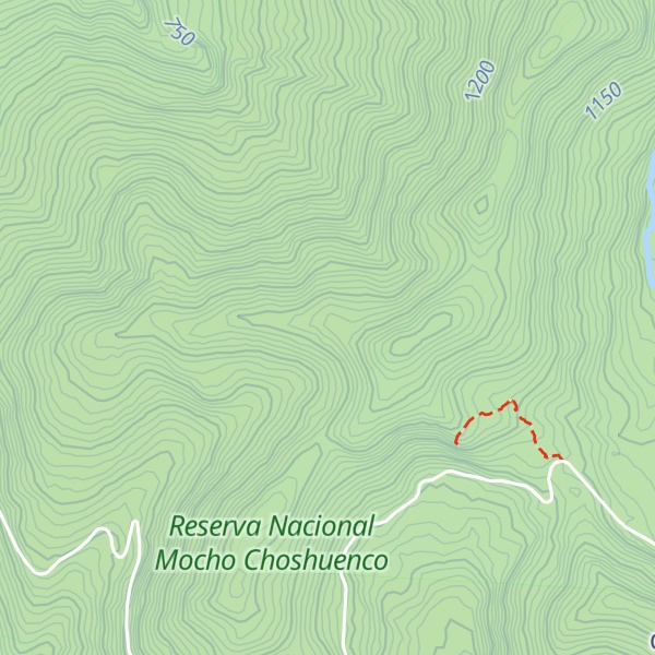 Map of Cerro Chaiquemahuida
