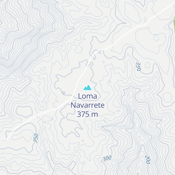 Map of Loma Navarrete
