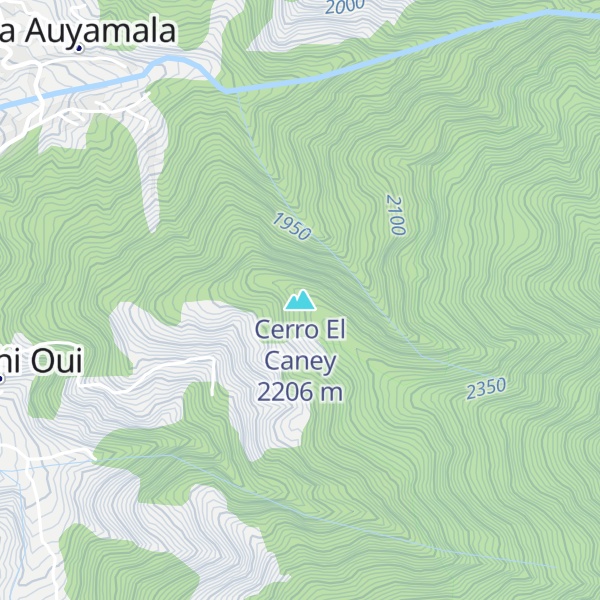 Map of Cerro El Caney