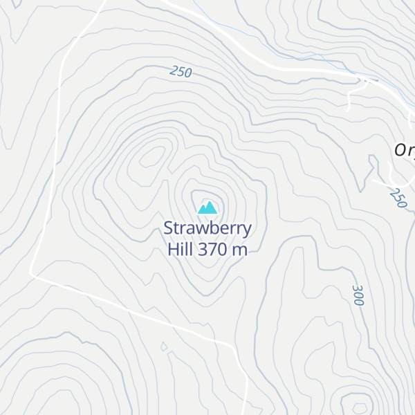 Map of Strawberry Hill