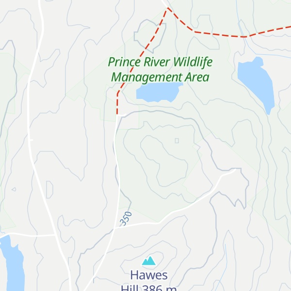 Map of Babbitt Hill
