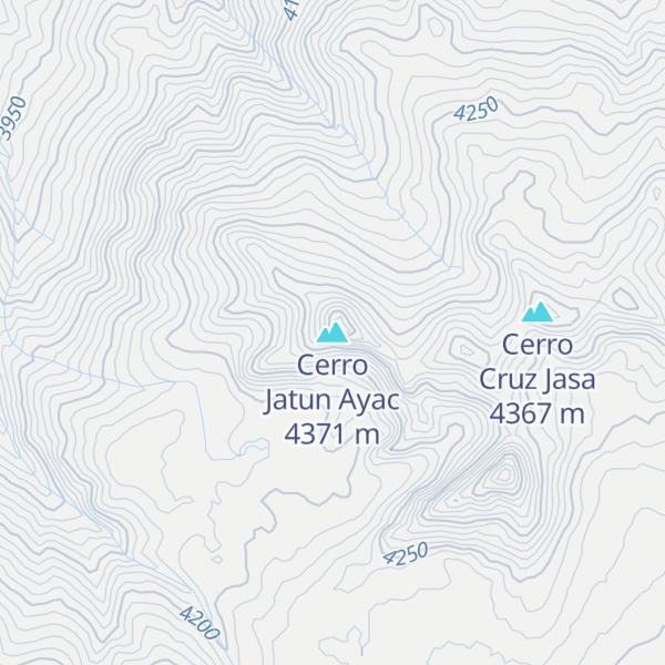 Map of Cerro Jatun Ayac