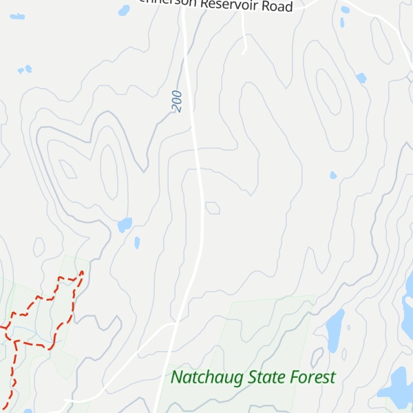 Map of Pumpkin Hill