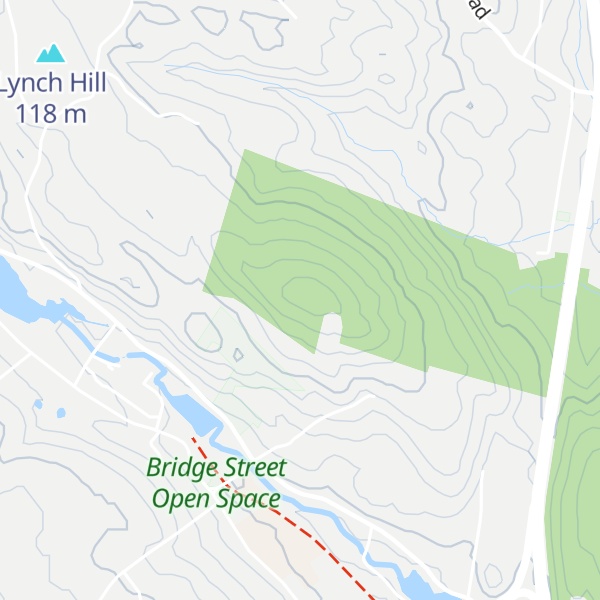 Map of Crandall Hill