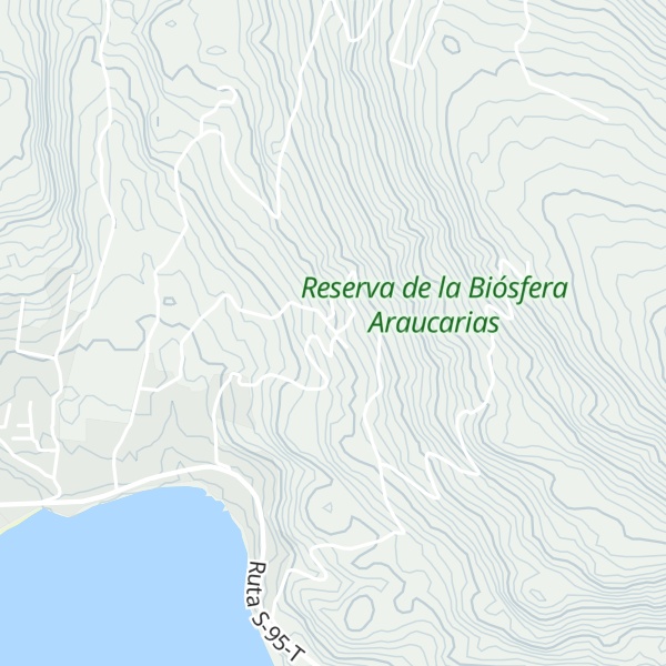 Map of Cabañas Banco Edwards