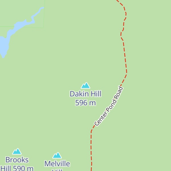 Map of Dakin Hill