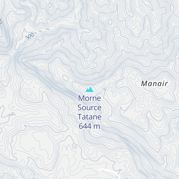 Map of Morne Source Tatane