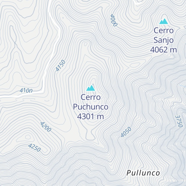 Map of Loma Huaillane