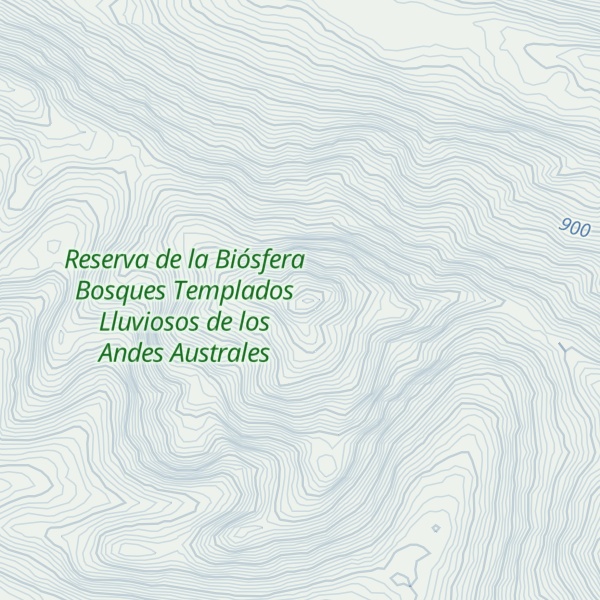 Map of Cerro Lumaco