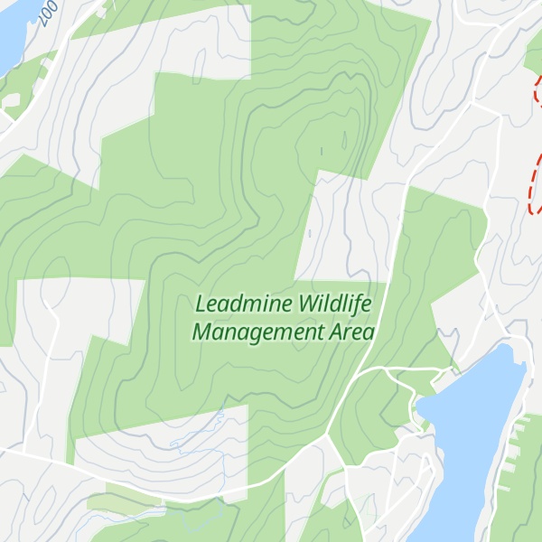 Map of Blake Hill