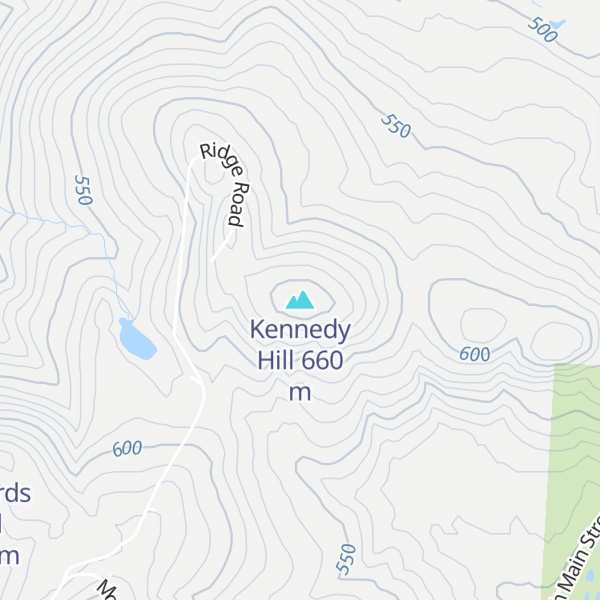 Map of Kennedy Hill