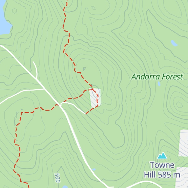 Map of Pitcher Mountain