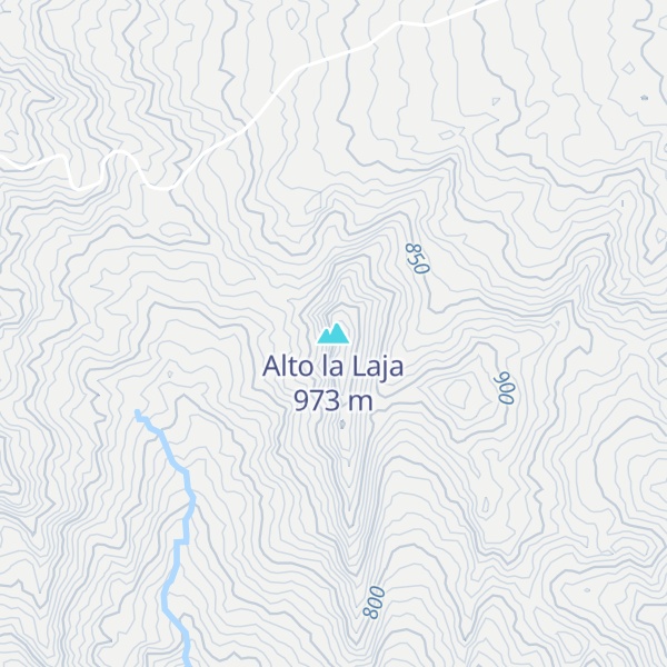 Map of Alto la Laja