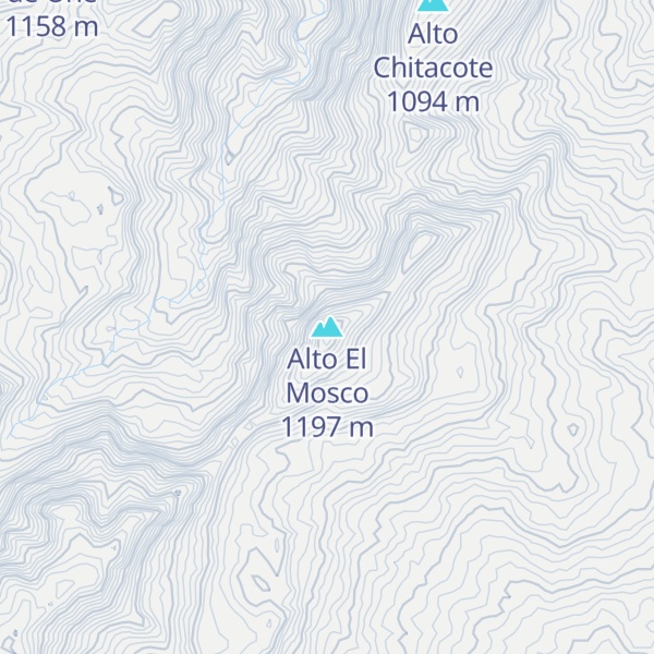 Map of Alto El Mosco