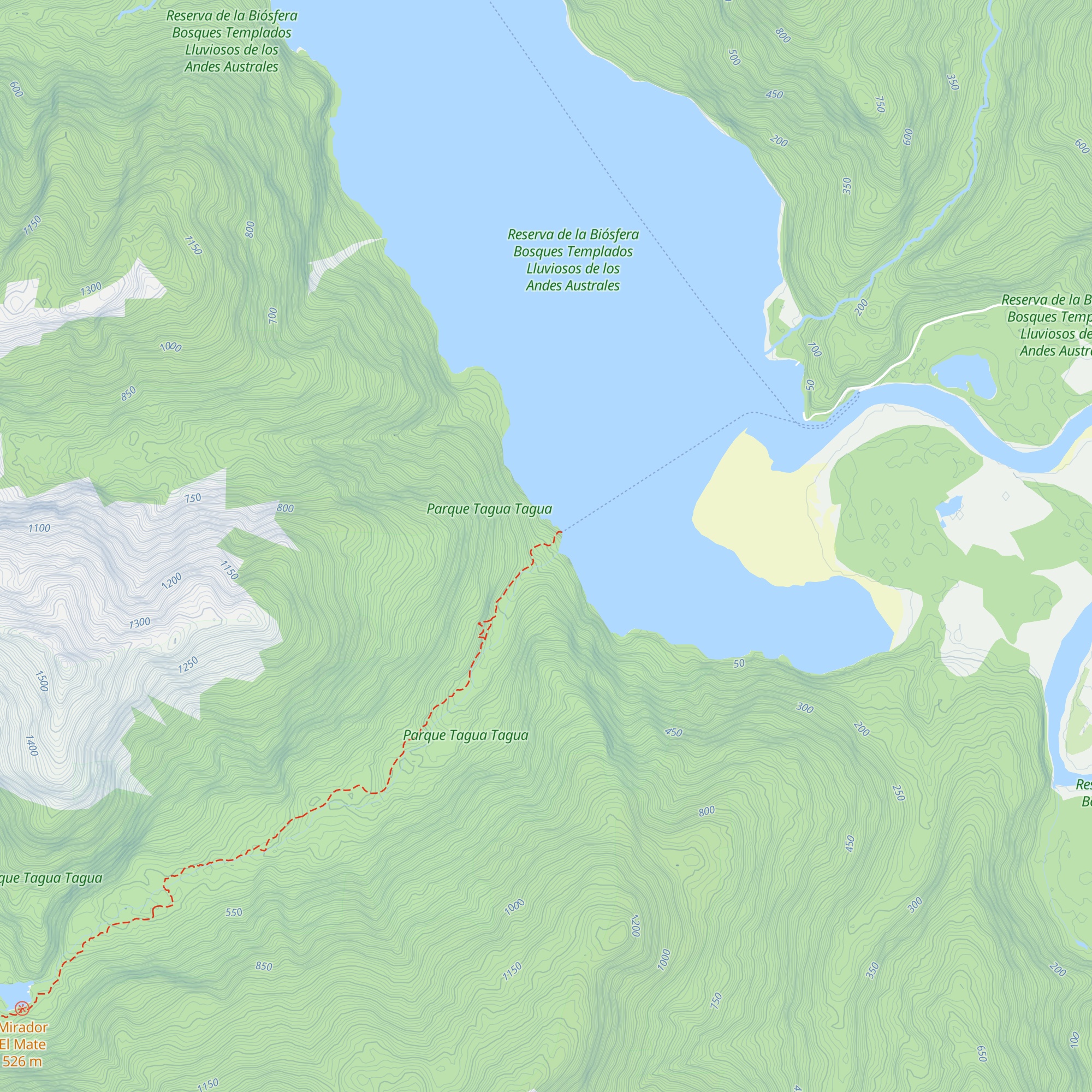 Refugio Notros map