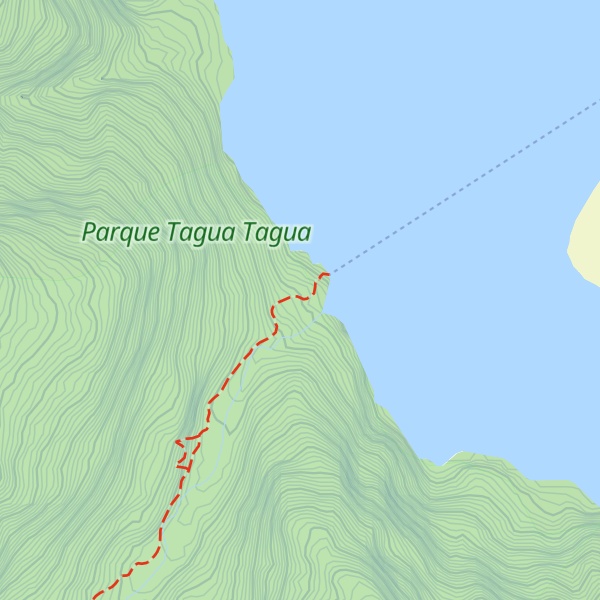Map of Refugio Notros