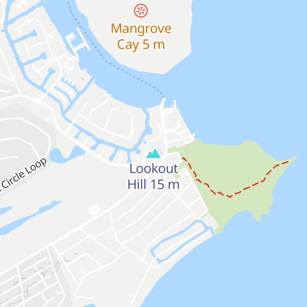 Map of Lookout Hill