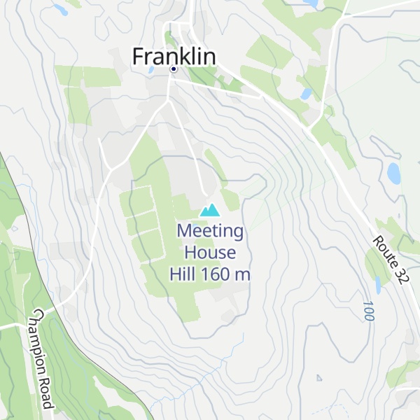 Map of Meeting House Hill