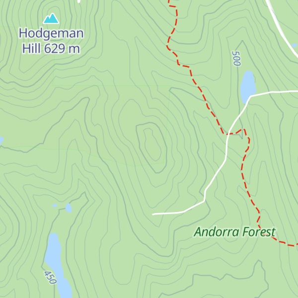 Map of Robinson Hill