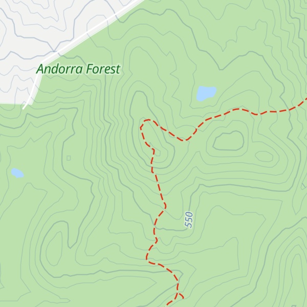 Map of Jackson Hill