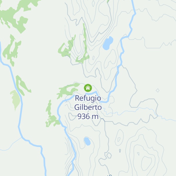 Map of Refugio Gilberto