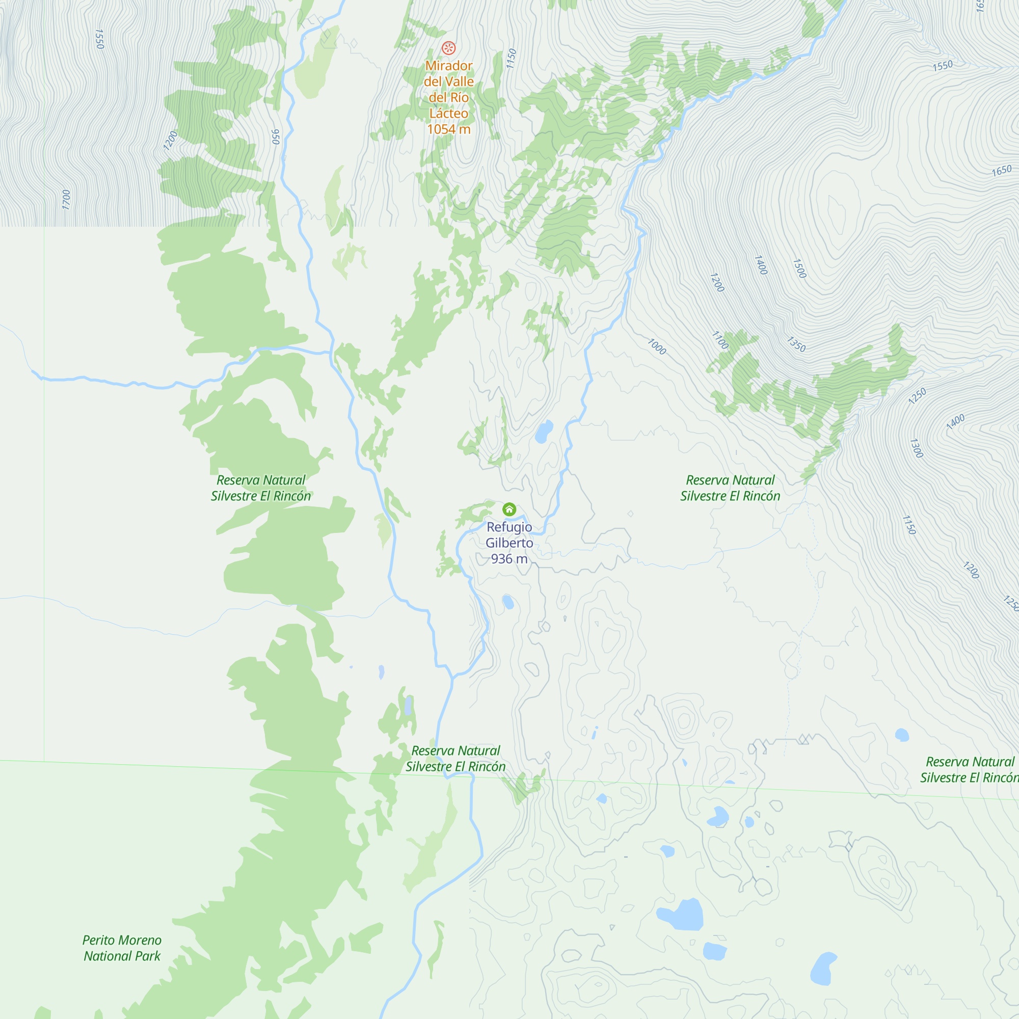 Refugio Gilberto map