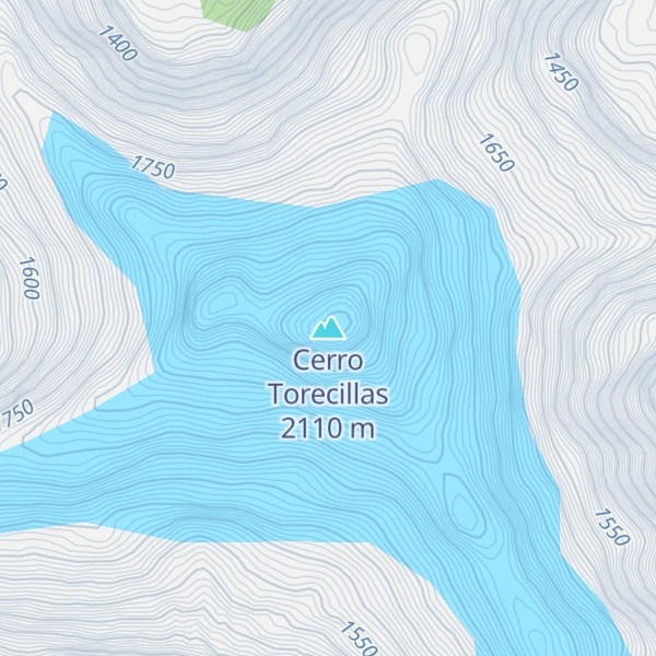 Map of Cerro Torecillas